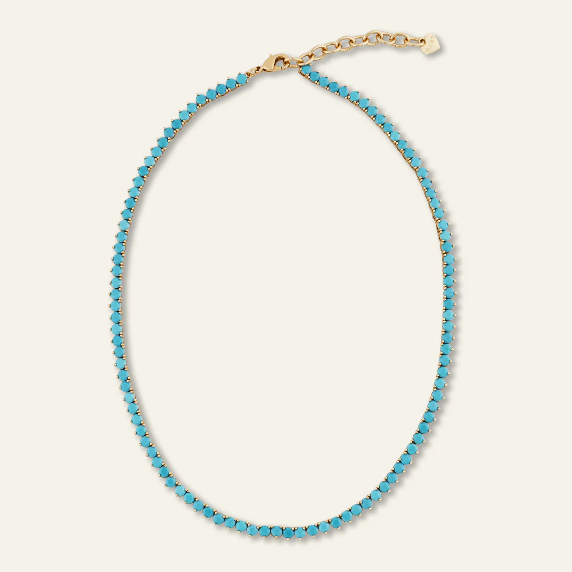 Turquoise Tennis Necklace | HART