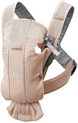 BABYBJÖRN Baby Carrier Mini, 3D Mesh, Pearly Pink | Amazon (US)