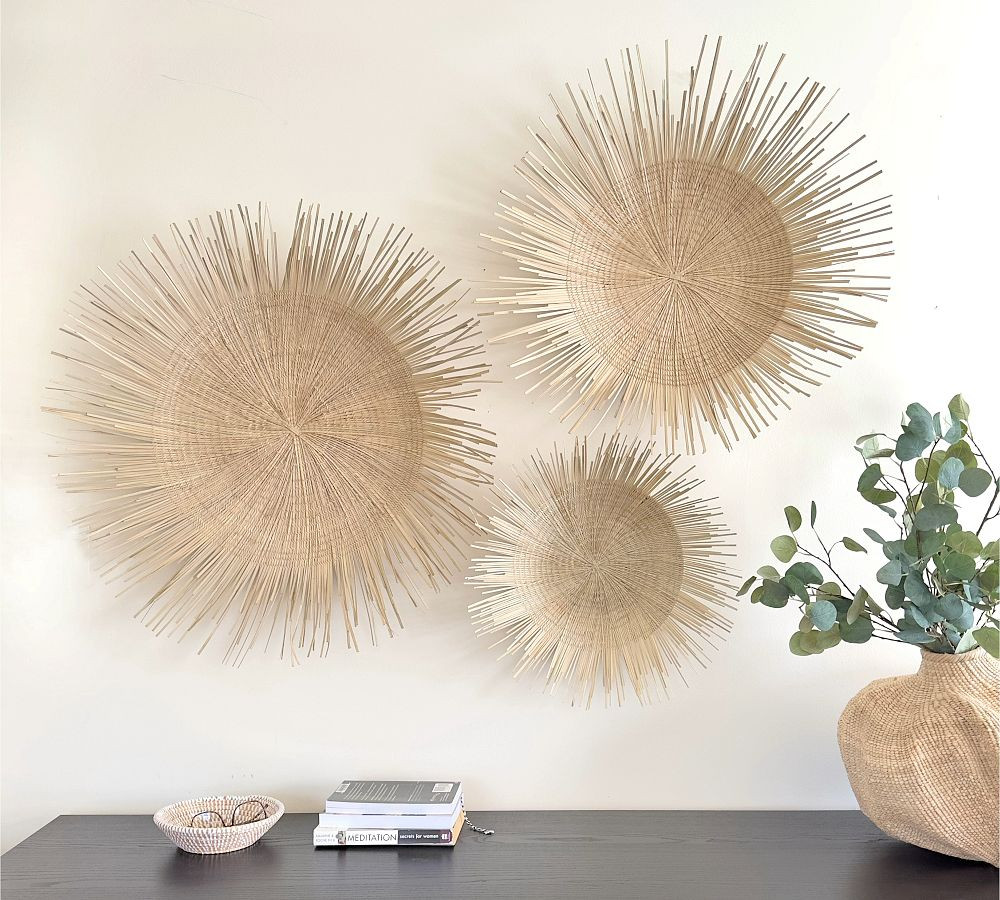 Handwoven Sun Plate | Pottery Barn (US)