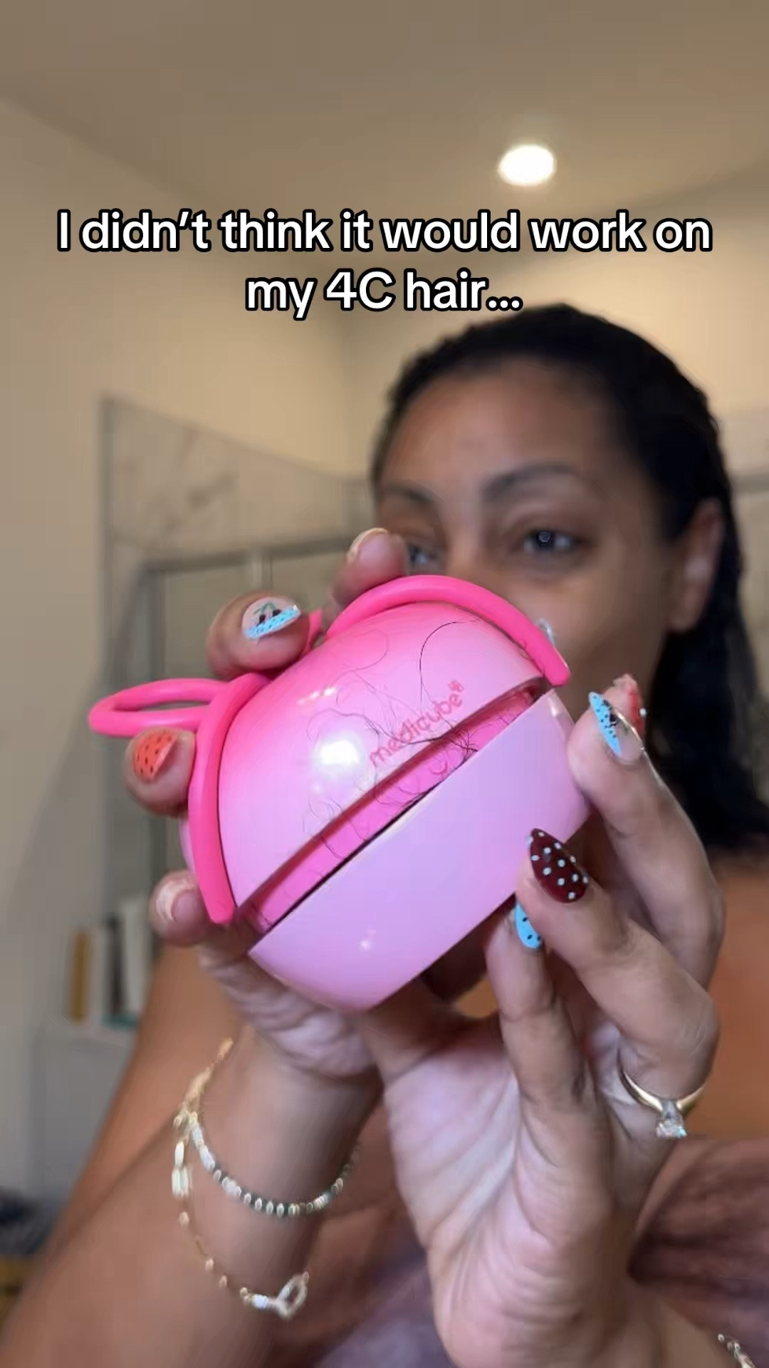 Cherry glass brush detangles my 4c hair

#LTKBeauty