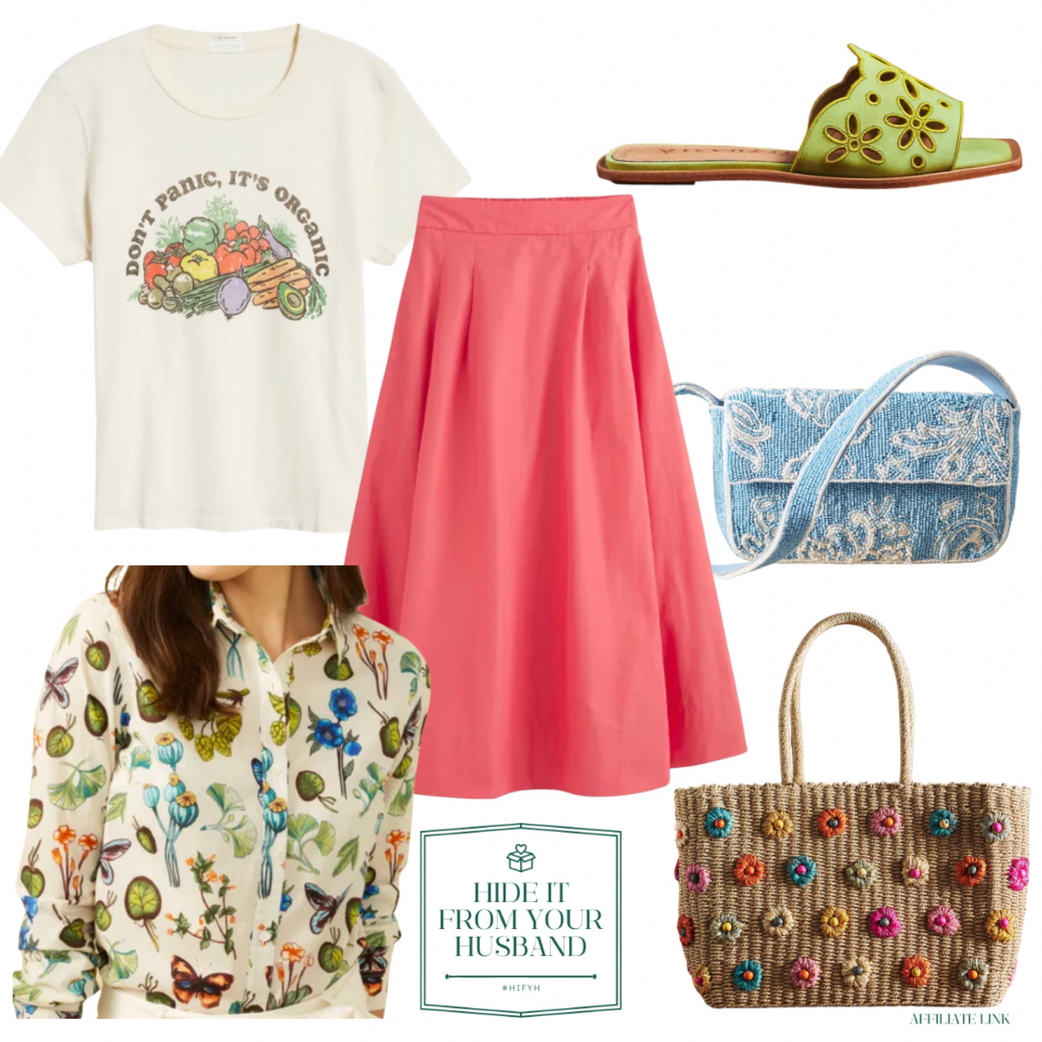 Garden Party casual 🥬🥕🦋 Two cute everyday looks inspired by spring gardens

#LTKstyletip #LTKitbag #LTKFind
