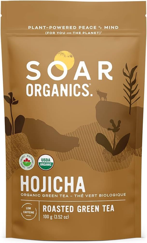 Soar Organics - Organic Japanese Hojicha Powder - 100g | Amazon (CA)