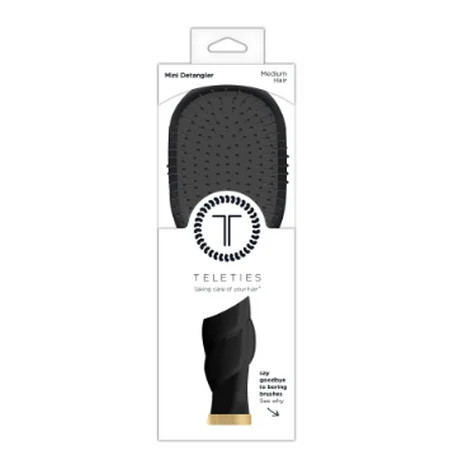 Teleties Detangler Mini Hair Brush Black | Walmart (US)