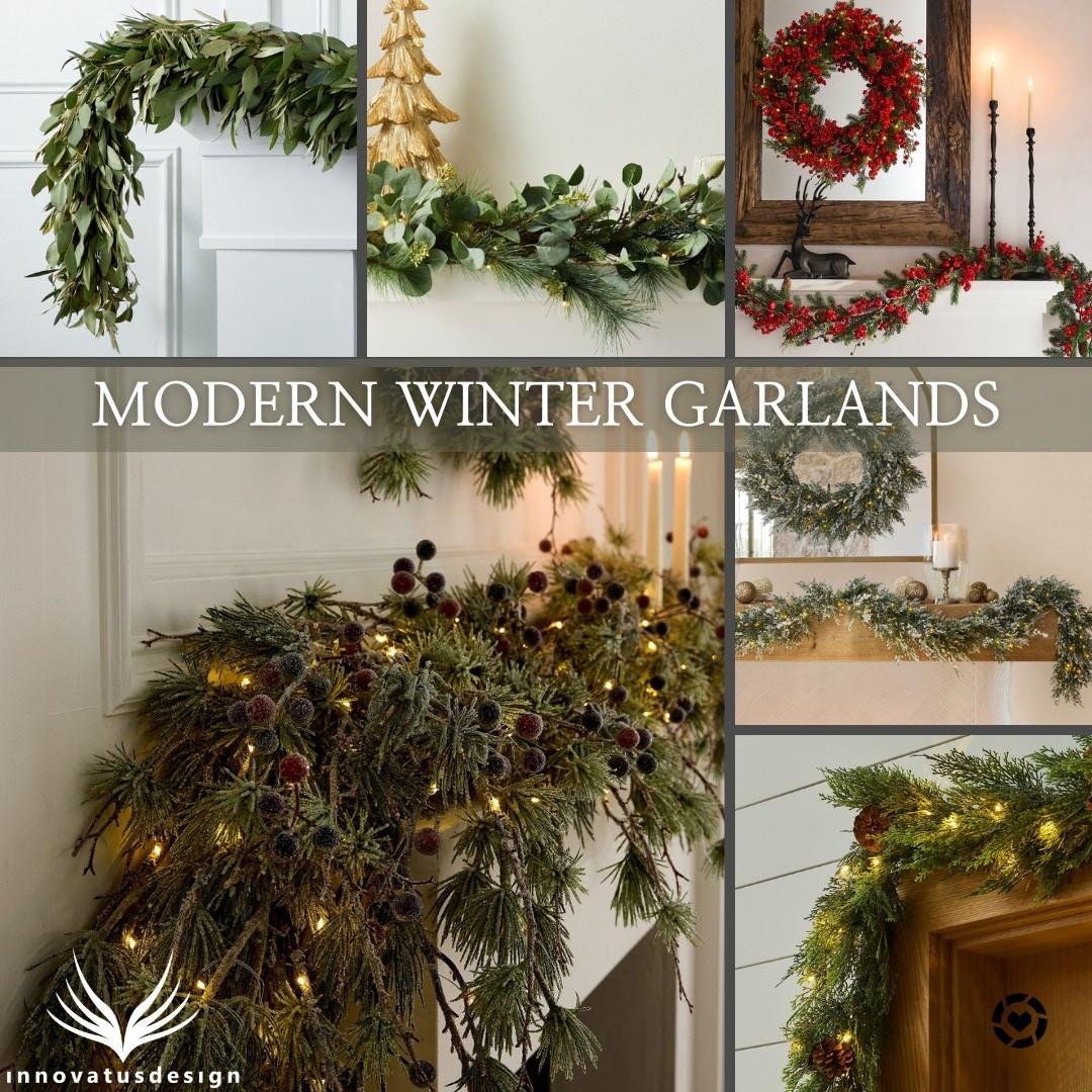 Add a Modern Winter Wreath to your home this Christmas. Think simple pine or eucalyptus with plenty of texture. Take it one step further and choose a pre-lit garland to create a statement look!

#LTKSeasonal #LTKHoliday #LTKHome