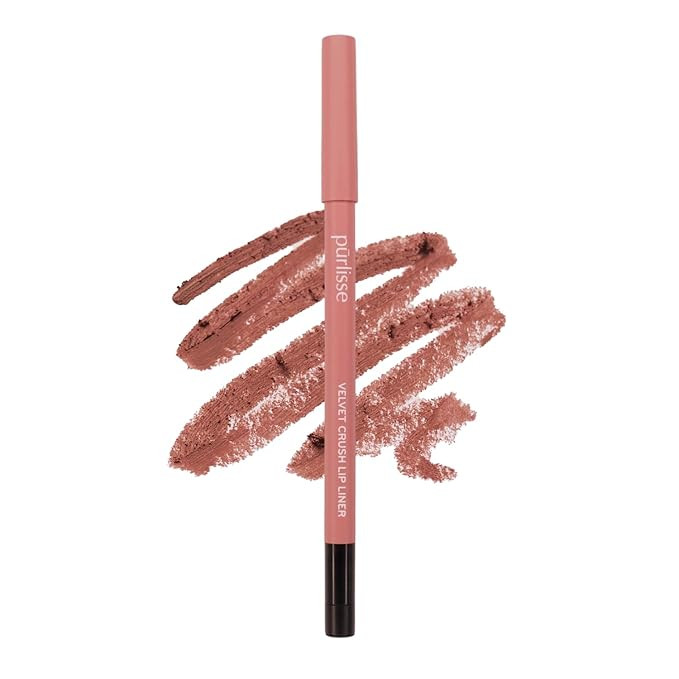 pūrlisse Velvet Crush Long Lasting Creamy Lip Liner Pencil - Matte Smudge-Proof Lip Pencil - Enr... | Amazon (US)