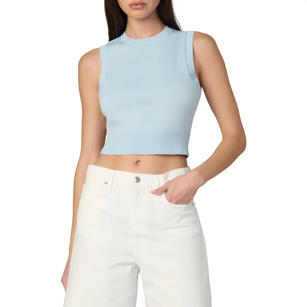 Joe's The Laurel Shrunken Sweater Vest in Sky Blue at Nordstrom Rack, Size Medium | Nordstrom Rack