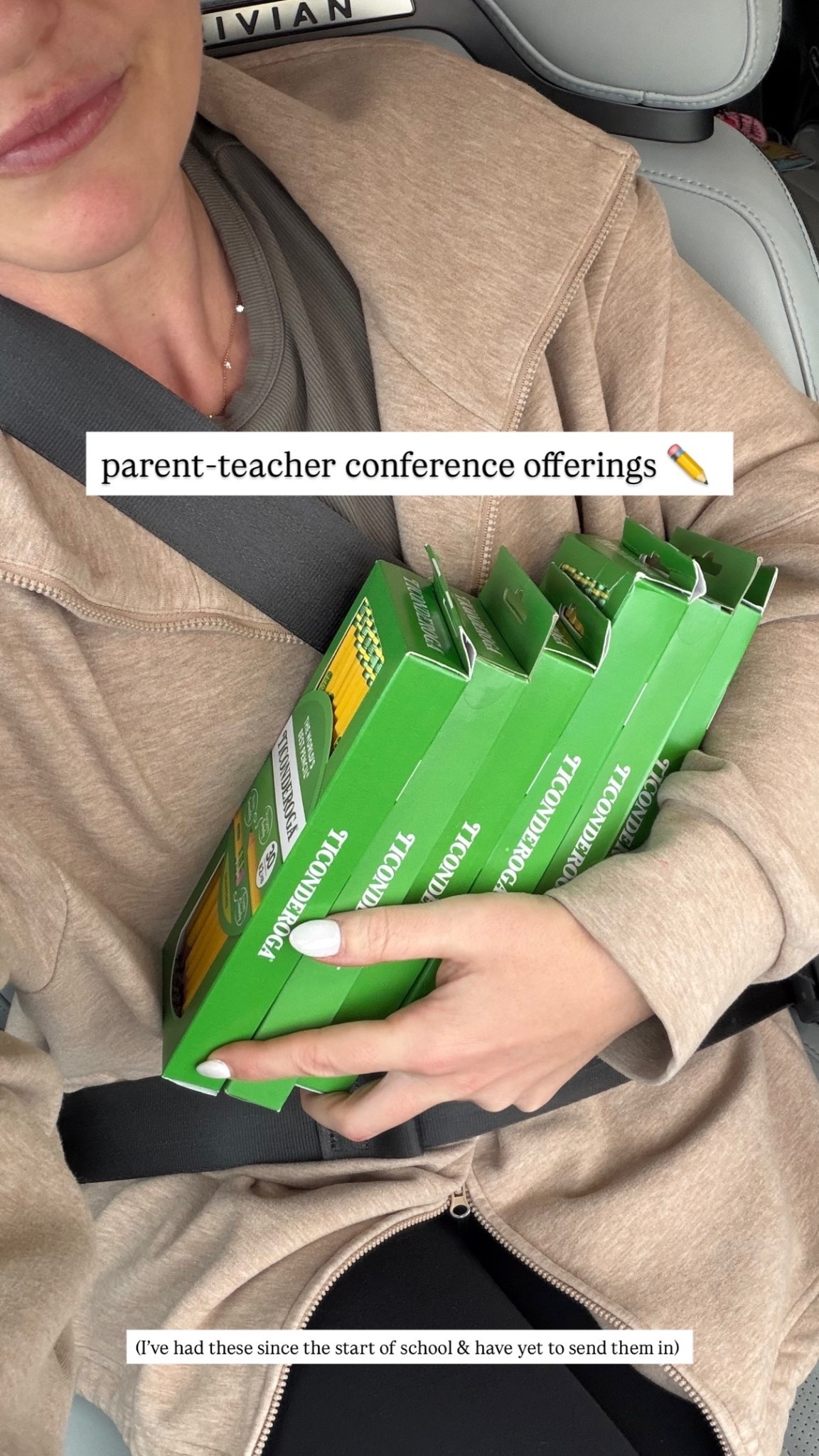 parent-teacher conference offerings ✏️ (I’ve had these since the start of school & have yet to send them in)