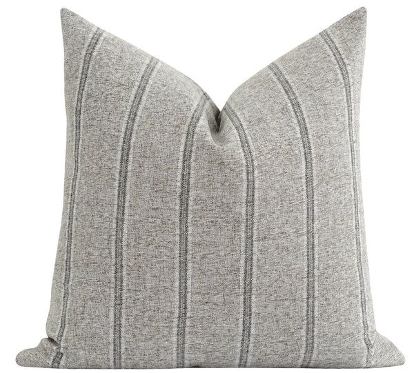 Trenton Zinc Farmhouse Stripe Pillow | Land of Pillows