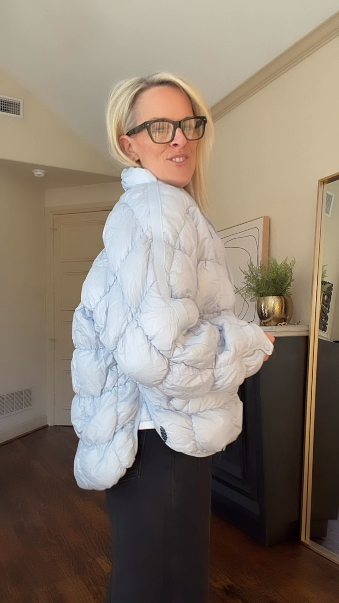 Fave!! Lightweight. Super puffy but lite!! 

Ice blue is this color fit is tts 

Free people 

#LTKActive #LTKOver40 #LTKSeasonal