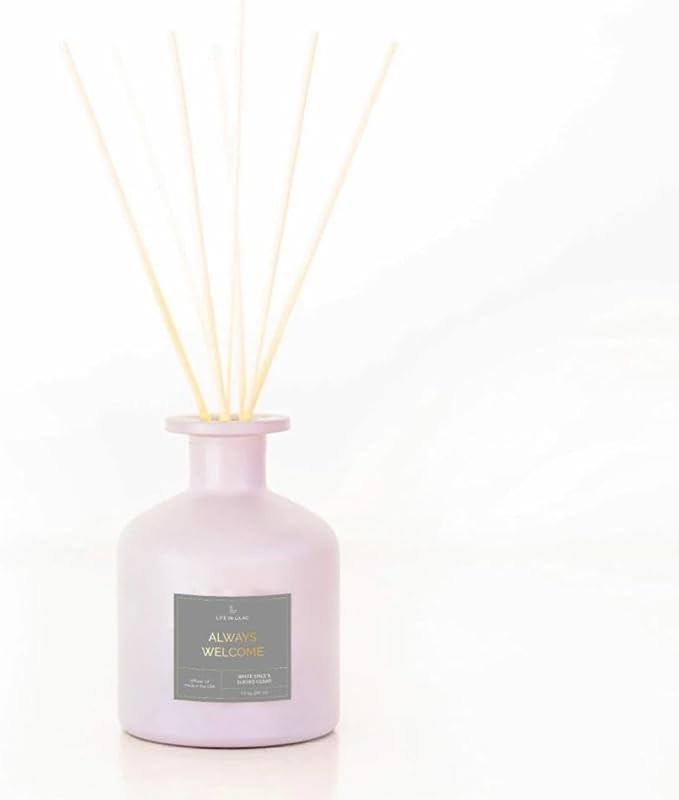 Life in Lilac Always Welcome Diffuser: Spice and Cedar, Fragrant Reed Diffuser Set with 7 fl oz. ... | Amazon (US)