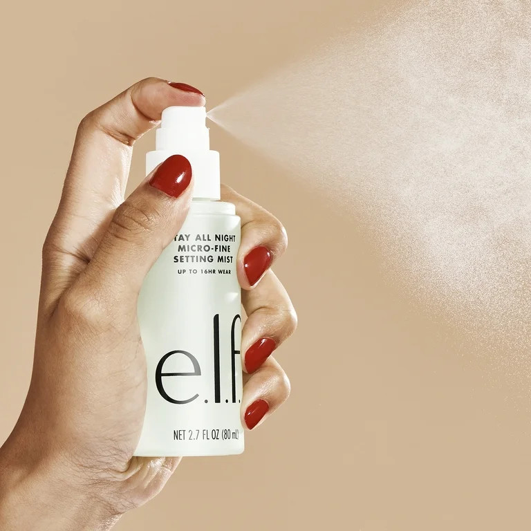 e.l.f. Cosmetics Stay All Night Micro-Fine Setting Mist - Walmart.com | Walmart (US)