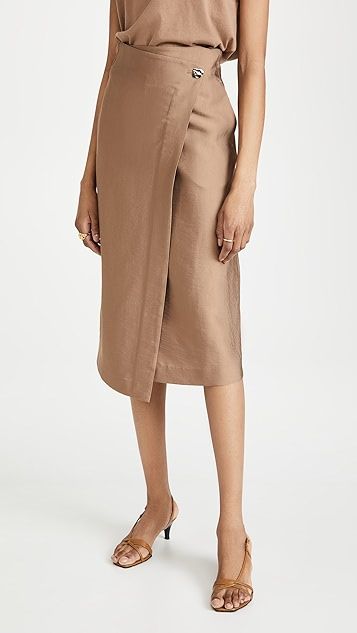 Asymmetric Wrap Skirt | Shopbop