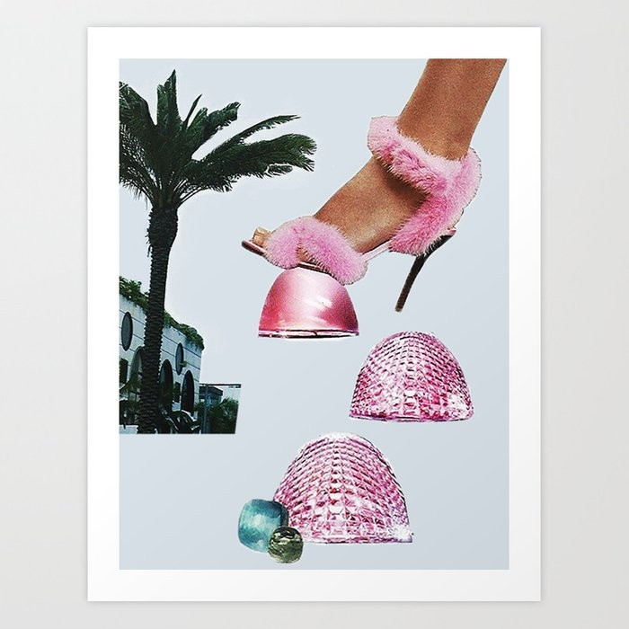 Gum Drop Forest Art Print | Society6