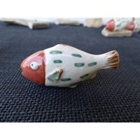 Ceramic Fish Knob -Bass Perch Trout Decorative Dresser Drawer Pull - Nautical Fishing Fisherman Cabin Nature Home Decor | Etsy (US)