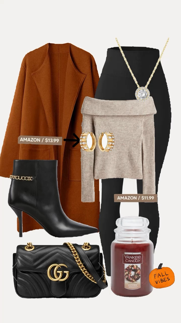 
I'm obsessed with my latest Amazon find - this cozy burnt orange knit cardigan! It's perfect for crisp autumn days and adds a pop of color to any outfit.
🍁🍁🍁🍁🍁🍁🍁🍁
I've styled it with the Office shoulder sweater from H&M for a chic, layered look. And, of course, no outfit is complete without a statement handbag - enter my Gucci purse from the Gucci store online!
🍁🍁🍁🍁🍁🍁🍁🍁
To take this look to the next level, I've added Gucci heels-style boots that are both stylish and comfortable. And, for a cozy touch, I've included the Yankee Candle in Autumn 🍂 , a popular scent on Amazon with over 62,000 reviews!
🍁🍁🍁🍁🍁🍁🍁🍁
To top it all off, I've added some elegant accessories - a simple yet sophisticated necklace and earrings that complement the burnt orange cardigan perfectly.
🍁🍁🍁🍁🍁🍁🍁🍁
- Burnt Orange Knit Cardigan (Amazon)
- Office Shoulder Sweater (H&M)
- Gucci Purse (Gucci Store Online)
- Gucci Heels-Style Boots (Gucci Store Online)
- Yankee Candle in Autumn Reef (Amazon)
- Simple Necklace and Earrings (accessorize to your liking!)
🍁🍁🍁🍁🍁🍁🍁🍁
Happy shopping, friends! #FallFashion #CozyCardigan #GucciGlam #AutumnVibes"