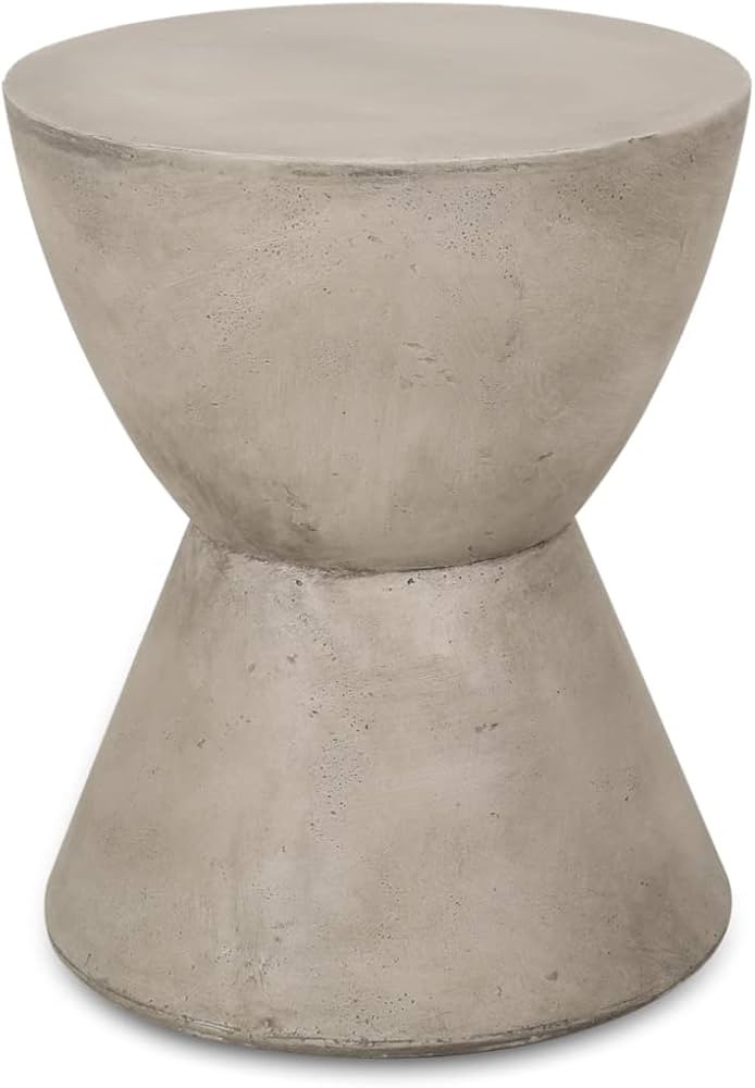 Christopher Knight Home 313408 Side Table, Light Gray | Amazon (US)