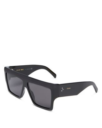 Polarized Flat Top Square Sunglasses, 57mm | Bloomingdale's (US)