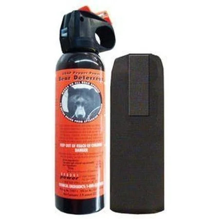 Bilot Bear Spray Safety Orange with Color Griz Guard Holster | Walmart (US)