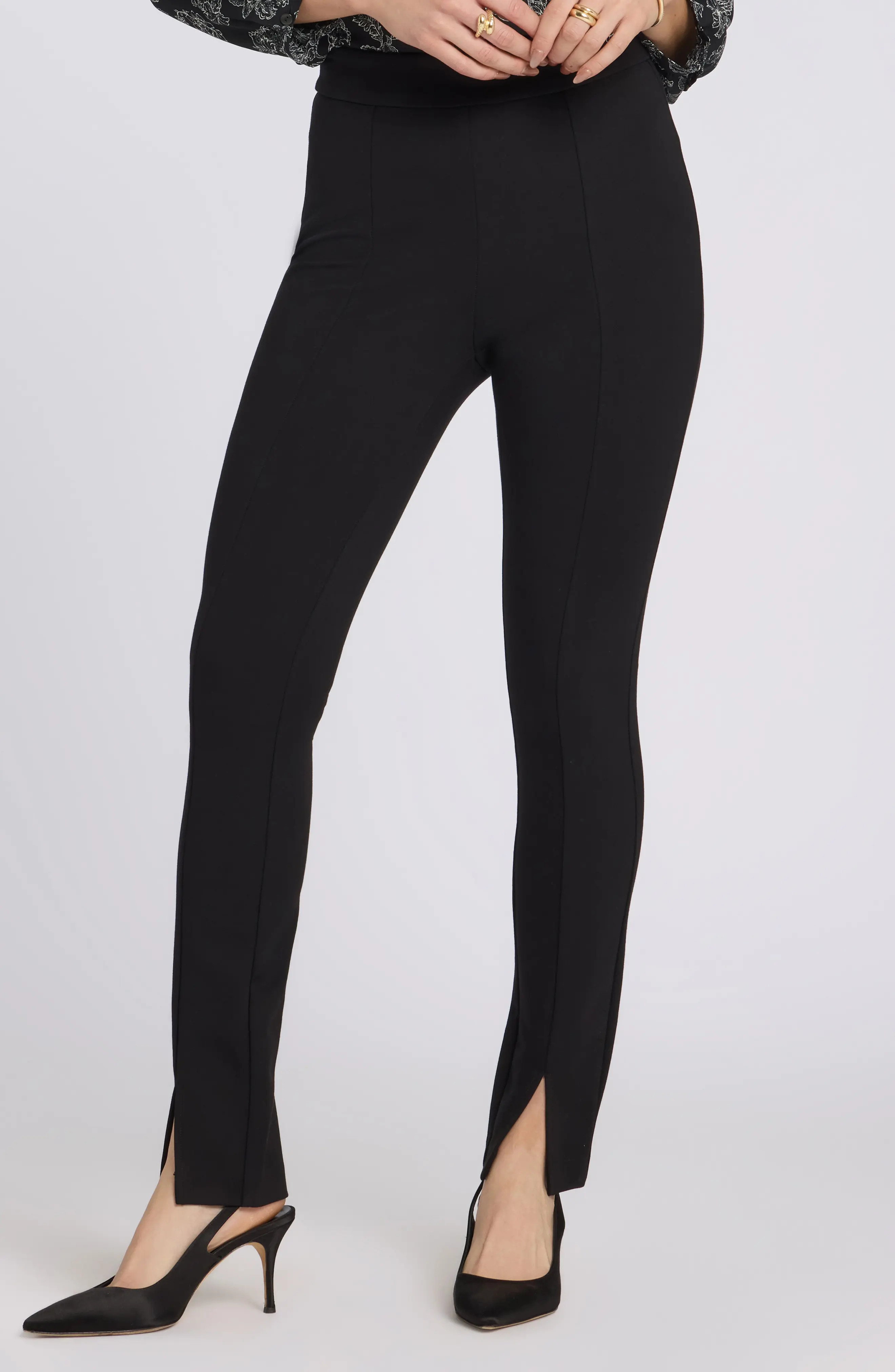 NYDJ Zelda Sculpt-Her\u2122 Slit Hem Pants (Women) | Nordstrom | Nordstrom