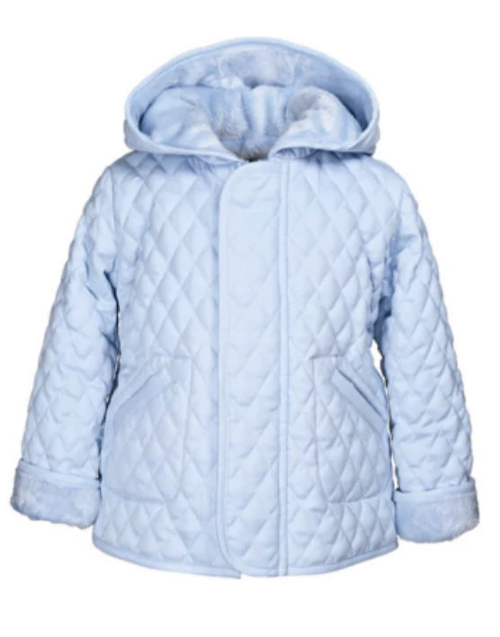 American Widgeon Hooded Barn Jacket - Light Blue | JoJo Mommy