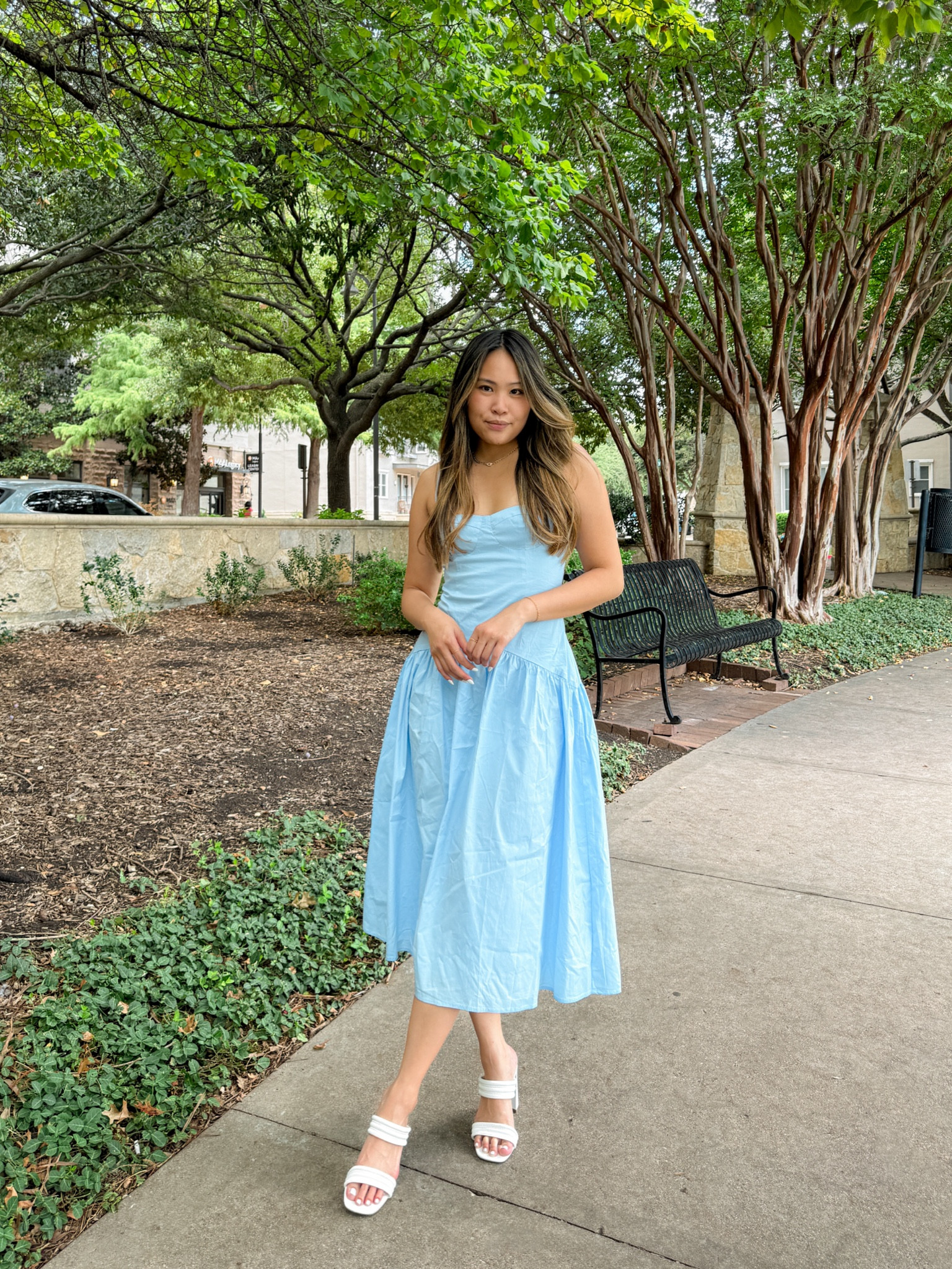 Peppermayo blue dress giving Cinderella princess vibes 

#LTKstyletip #LTKshoecrush