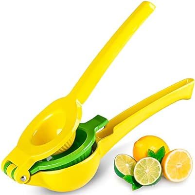 Top Rated Zulay Premium Quality Metal Lemon Lime Squeezer - Manual Citrus Press Juicer | Amazon (US)
