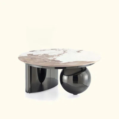 Stylish Sintered Stone Top Coffee Table For Living Room, Featuring Contemporary Design And Versatile Use | Wayfair North America