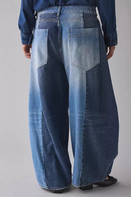 BDG Oversized Cocoon Spliced Patchwork Jean | Urban Outfitters (US and RoW)