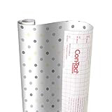 Con-Tact Brand Creative Covering Self-Adhesive Vinyl Drawer and Shelf Liner, 18''x9', Dottie Gray... | Amazon (US)