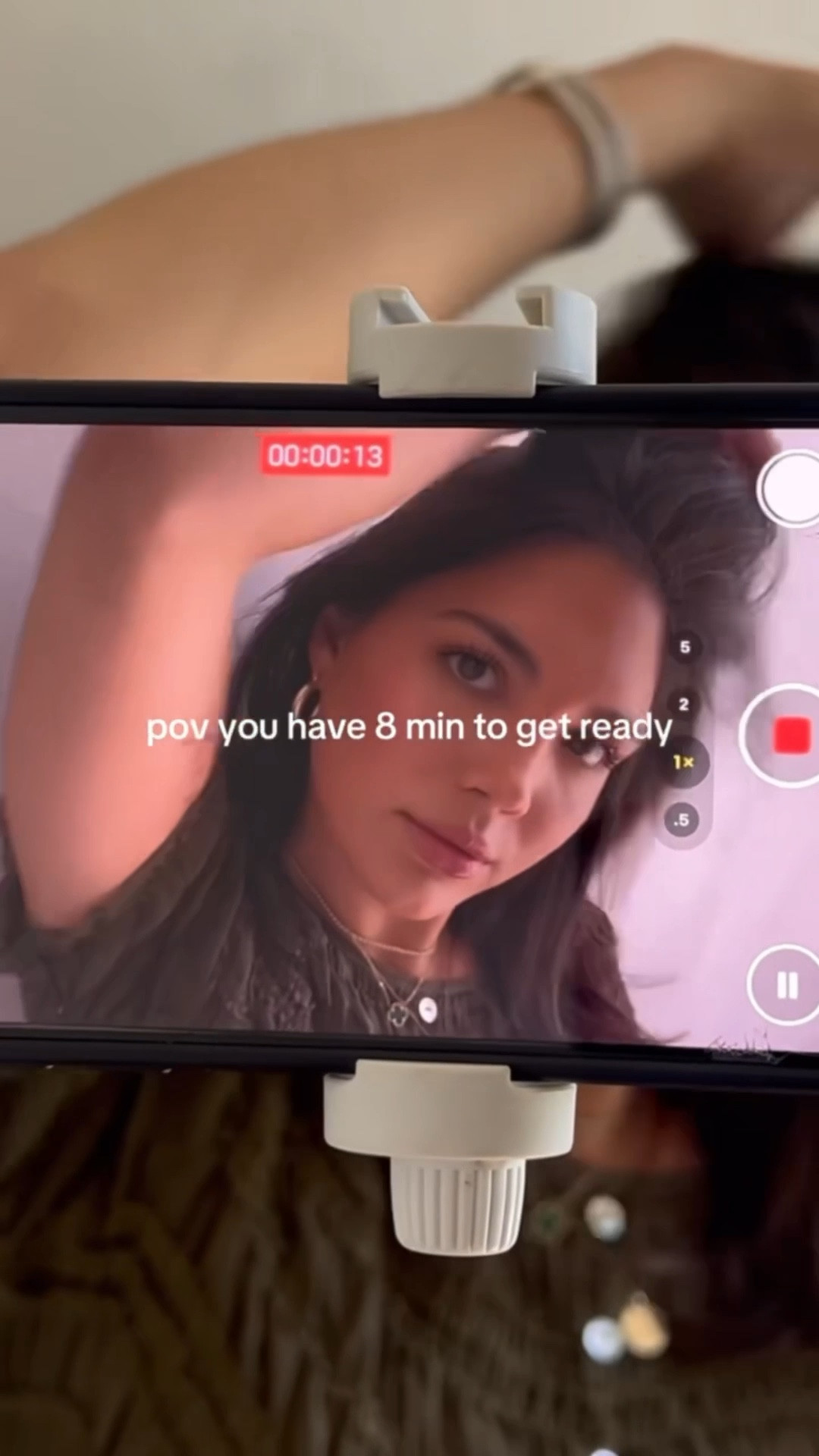 pov you have 8 min to get ready 

#LTKBeauty