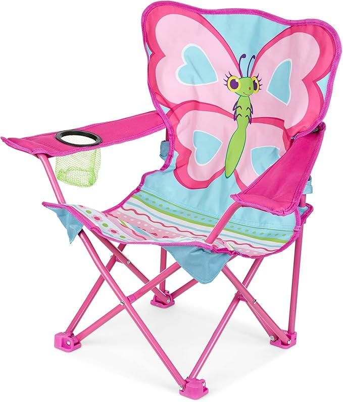 Melissa & Doug Cutie Pie Butterfly Camp Chair (Frustration-Free Packaging) | Amazon (US)