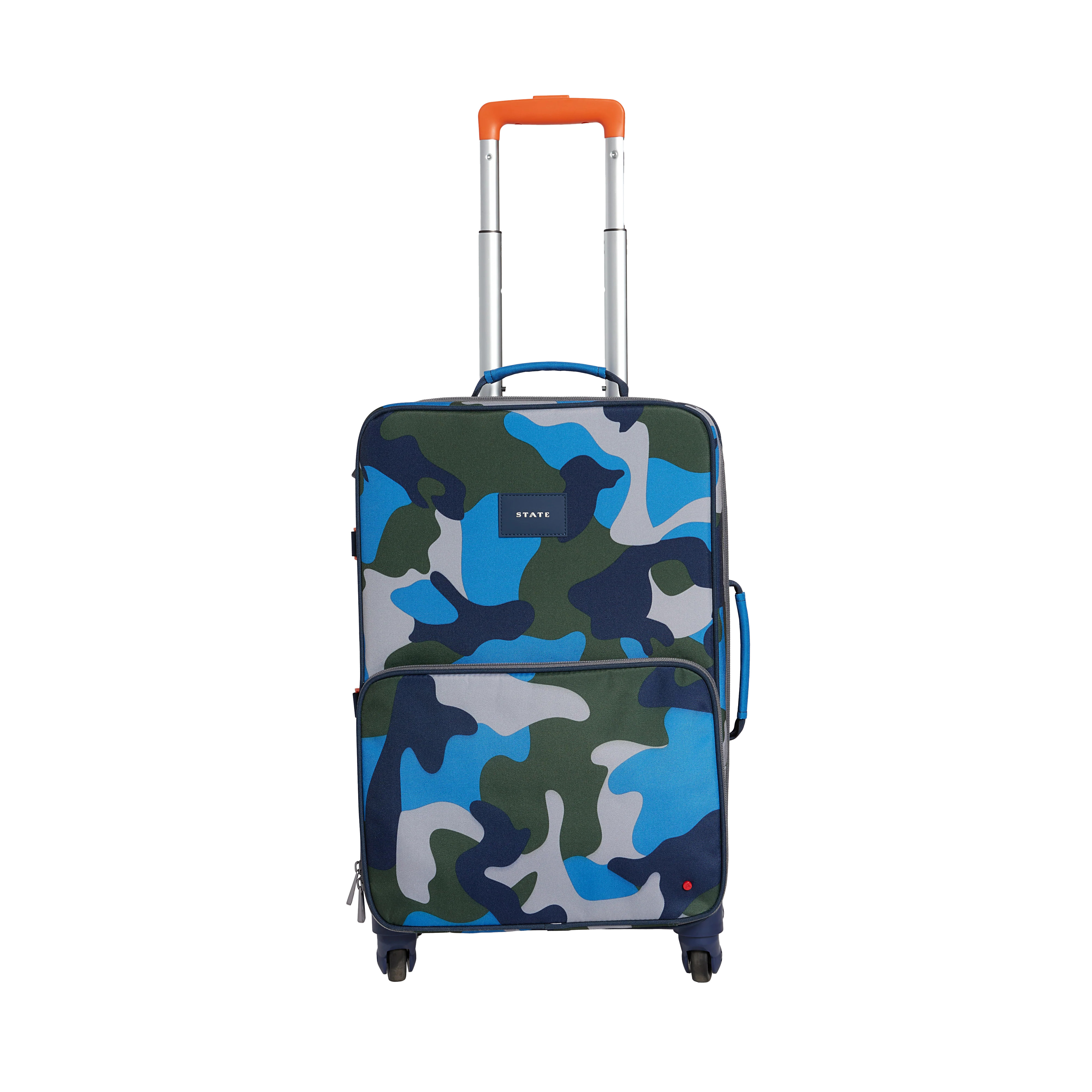 Logan Suitcase Printed Canvas Camo | STATE Bags