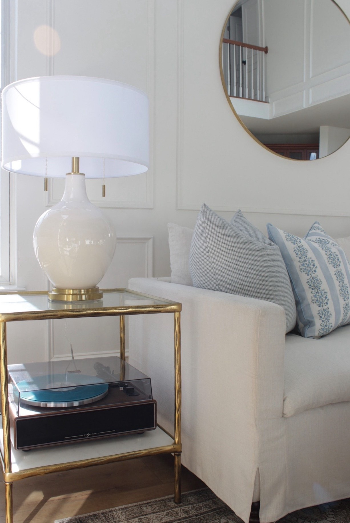 I LOVE my table lamp and end table- both are from Amazon. Amazing quality. Highly recommend. The table lamp has 2 light bulbs so I can either have a cozy vibe or I can make it more bright if I need to. I have 3 of these lamps because they are that good lol 

#LTKSeasonal #LTKHome #LTKSaleAlert