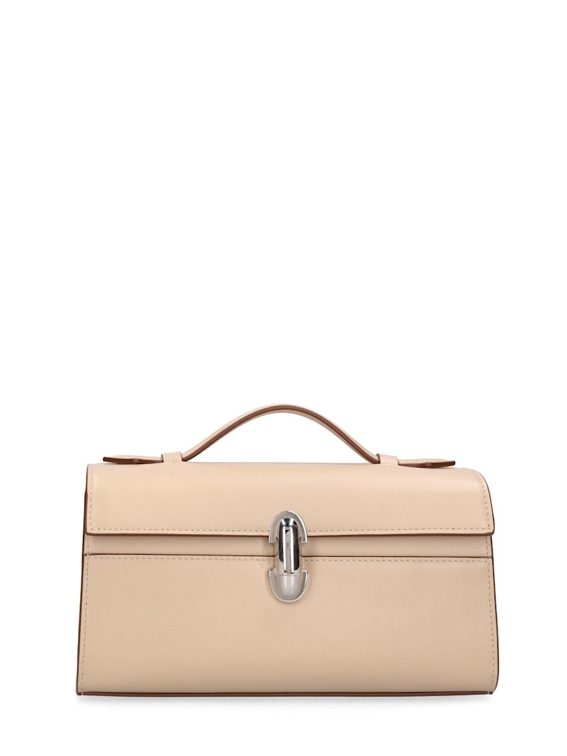 The Symmetry leather top handle bag | Luisaviaroma