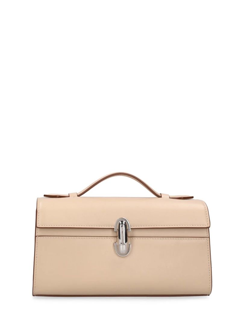 The Symmetry leather top handle bag | Luisaviaroma