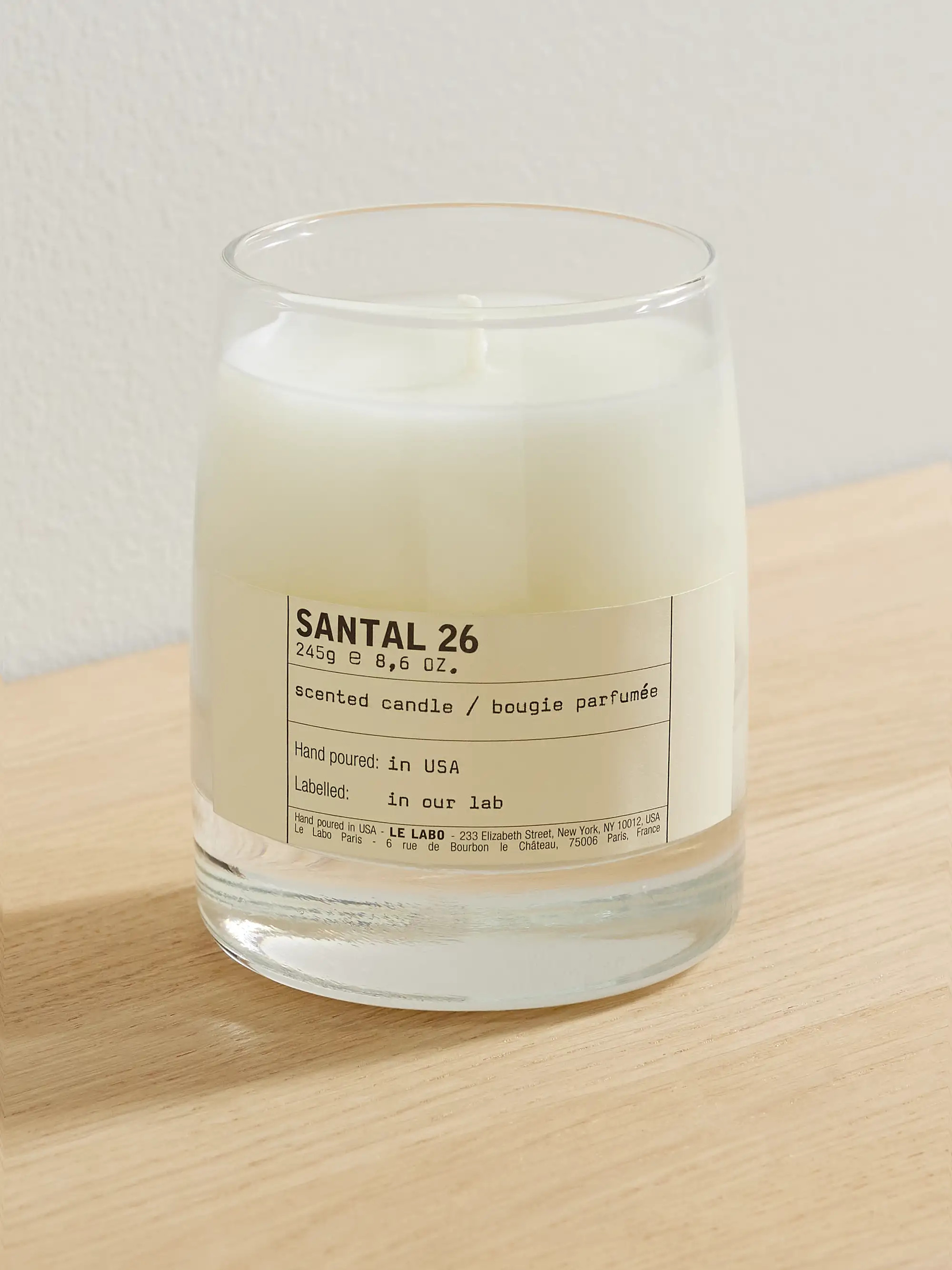 White Santal 26 scented candle, 245g | LE LABO | NET-A-PORTER | NET-A-PORTER (US)