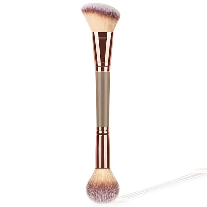 KINGMAS Foundation Makeup Brush, Double Ended Makeup Brushes for Blending Liquid Powder, Conceale... | Amazon (US)
