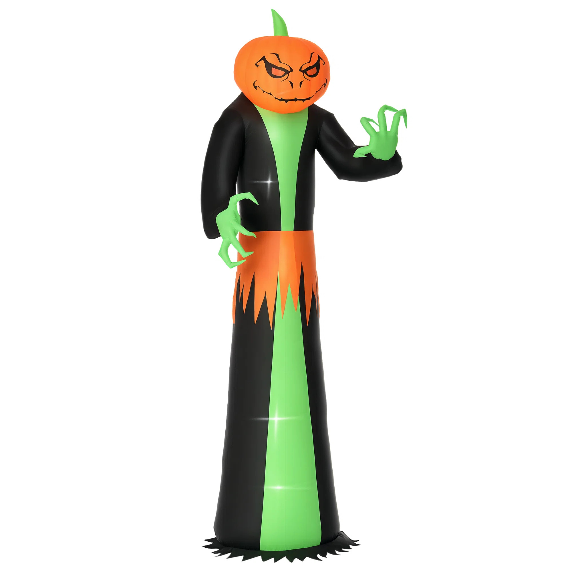 Pumpkin Head Ghost Inflatable | Wayfair North America