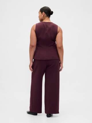 365 Low Rise Pleated Wide-Leg Trousers | Gap (US)