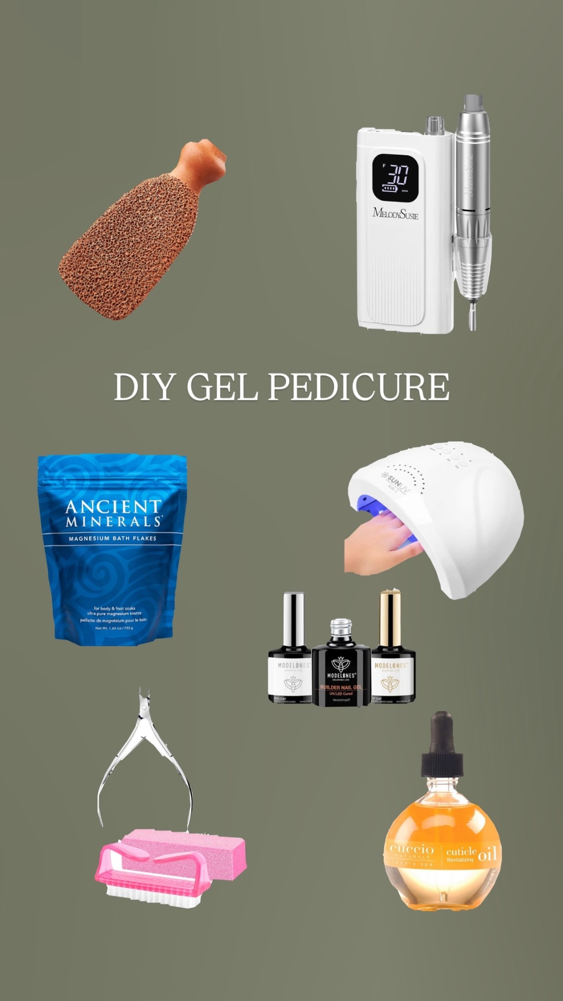 Everything I use to do my gel pedicure 

#LTKdayinmylife #LTKValentine #LTKgrwm