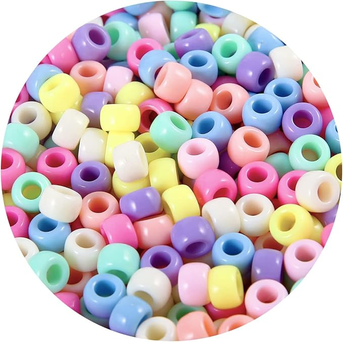Eppingwin Beads and Bead assortments (1000 Candy Pony Beads) | Amazon (US)