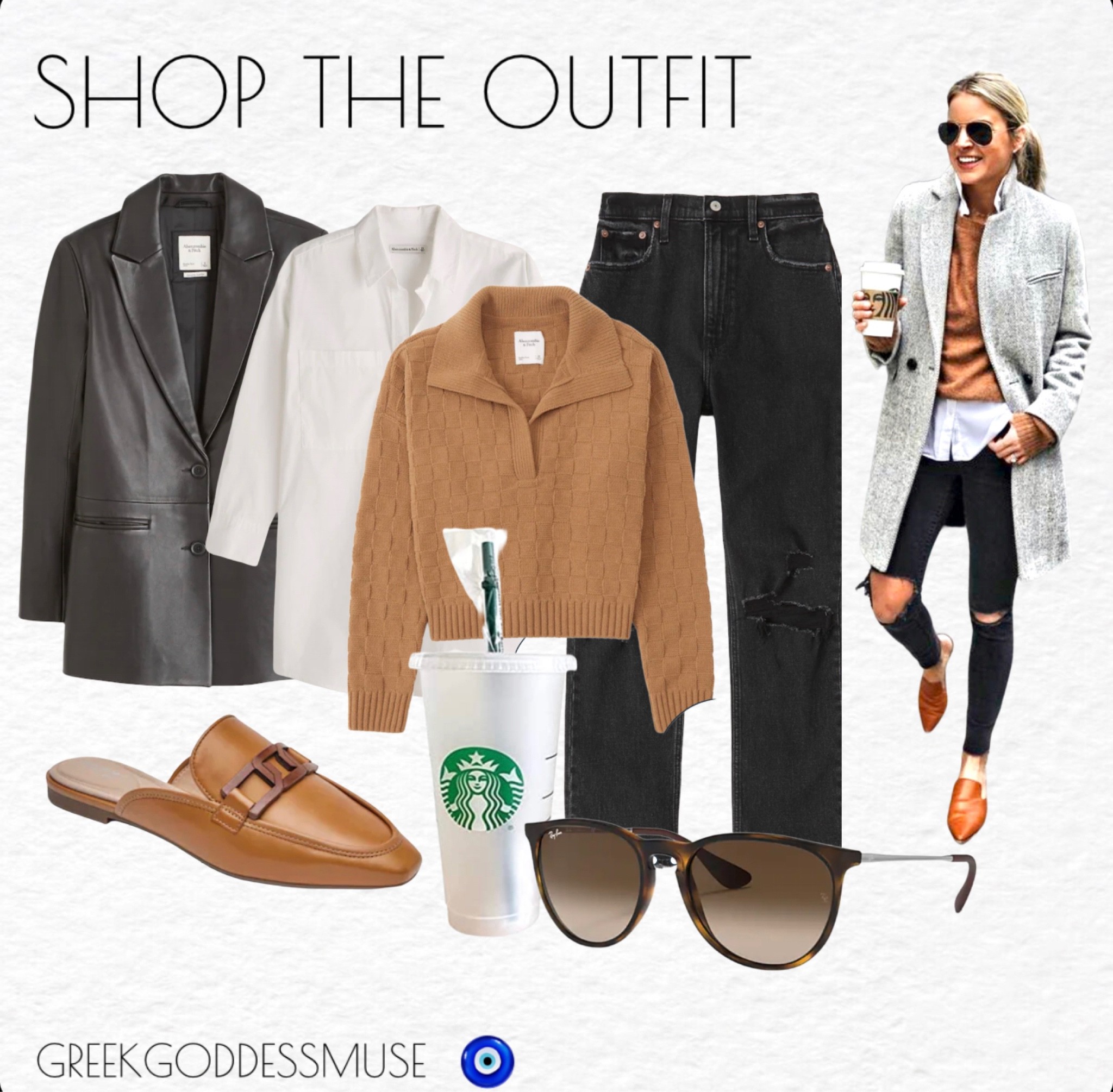 Outfit inspired by photograph. I have curated a list of all the items in the picture. Beautiful neutral color scheme.

#LTKcurves #LTKshoecrush #LTKstyletip