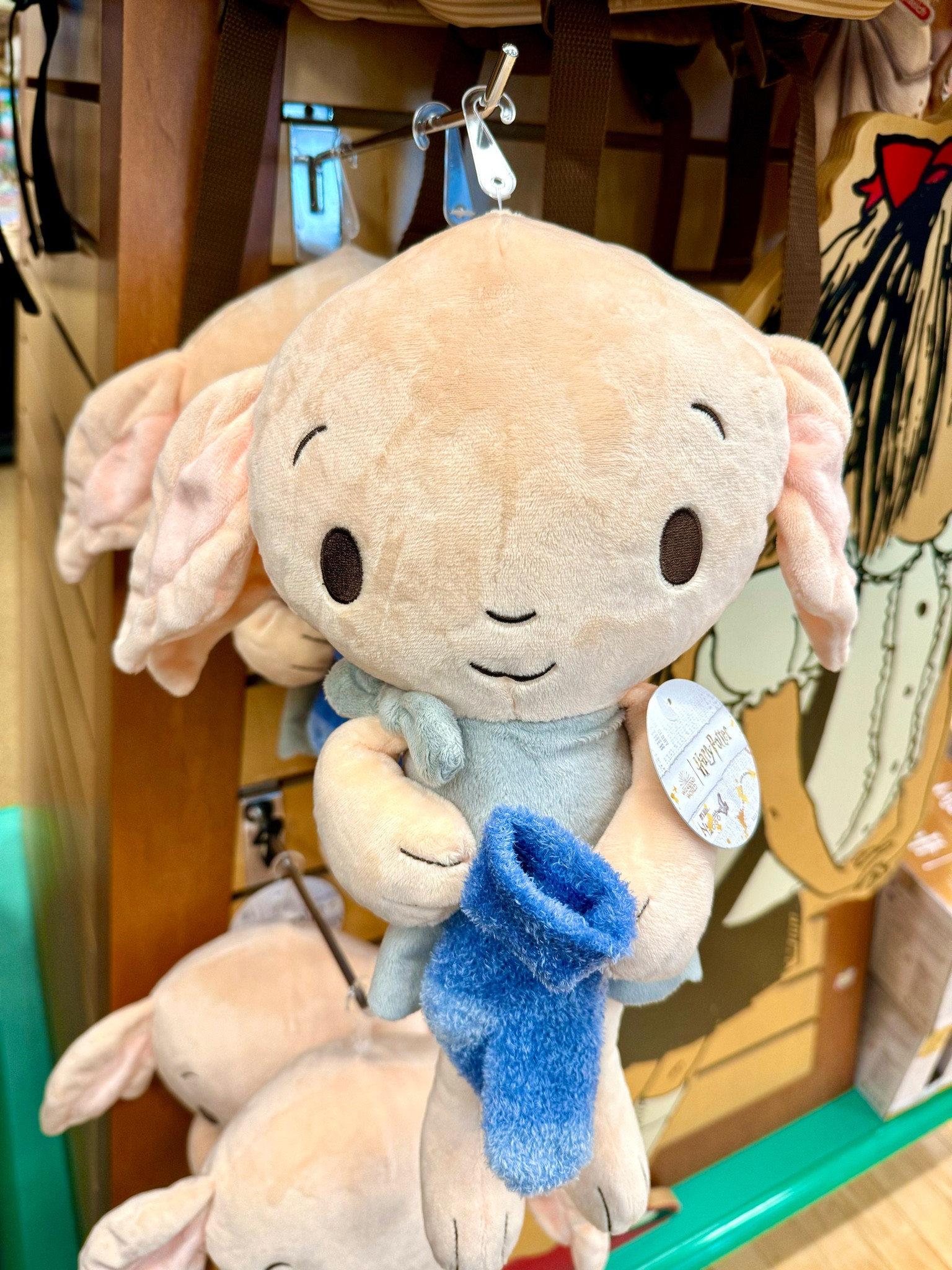 Dobby Plush of my Harry Potter dreams! So soft and cute with his little sock! 🧦🥹💙

#LTKkids #LTKbaby