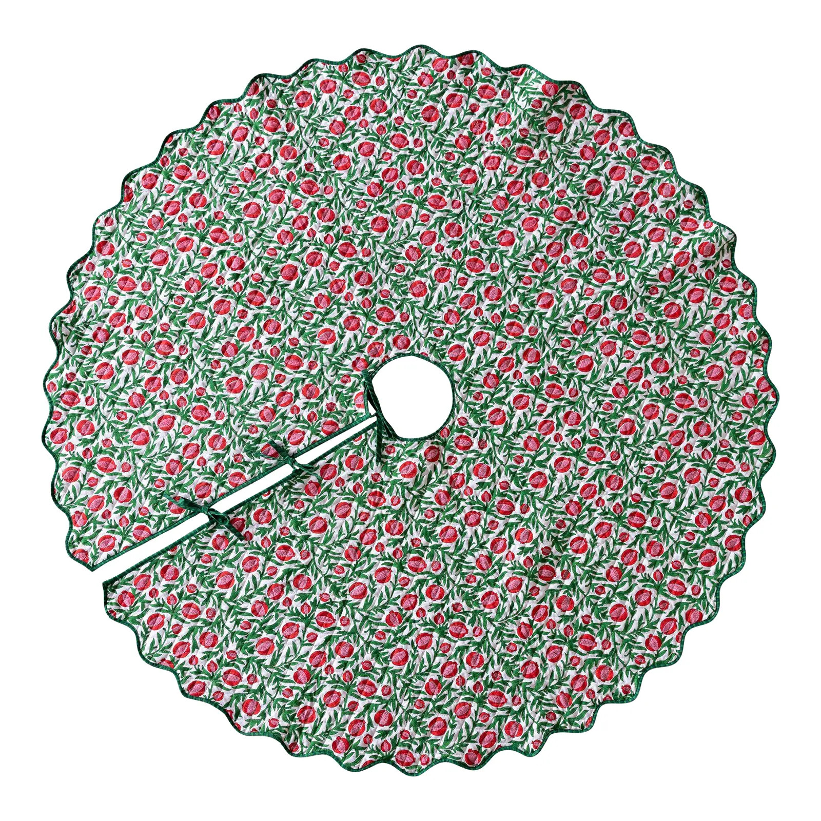 Furbish Winter Gala Tree Skirt | Chairish