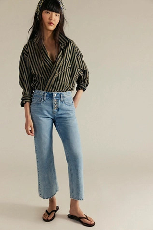 We The Free Sunny Afternoon Ankle Flare Jeans | Free People (UK)
