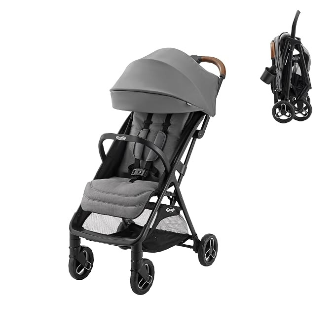 Graco Ready2Jet Compact Stroller Overhead Friendly Compact Travel Stroller with Automatic Fold, K... | Amazon (US)