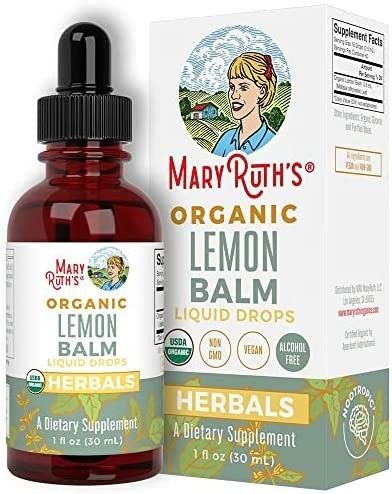 Lemon Balm Drops by MaryRuth's, Organic Extract for Immune Support, Vegan, Non-GMO, 1 Fl Oz | Amazon (US)