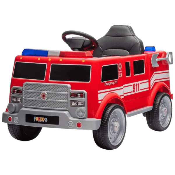 The Ride-On Fire Engine with Working Sprinkler | Stores.com (MorningSave, Hammacher, Meh)