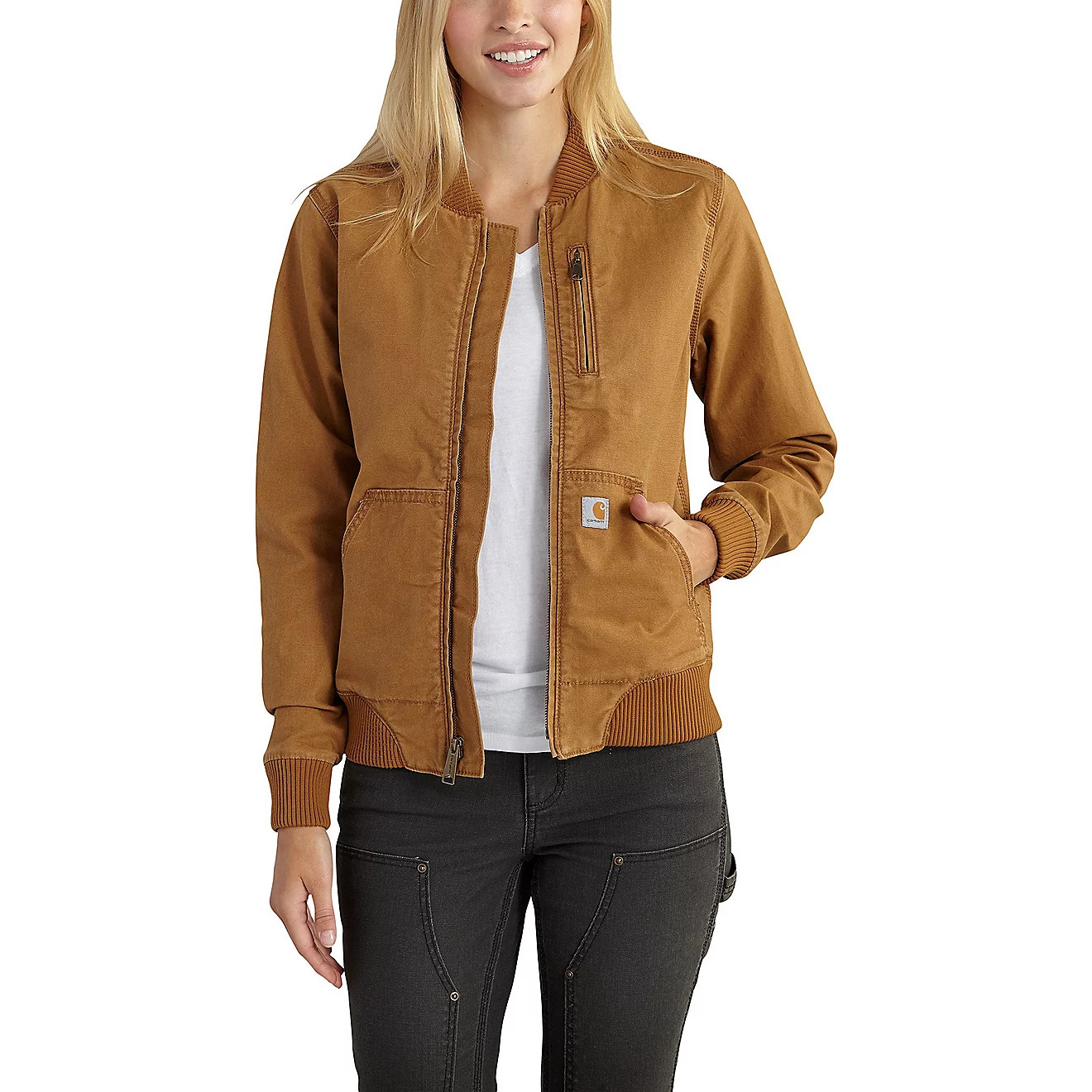 Carhartt Women's Crawford Bomber Jacket | Academy Sports + Outdoors