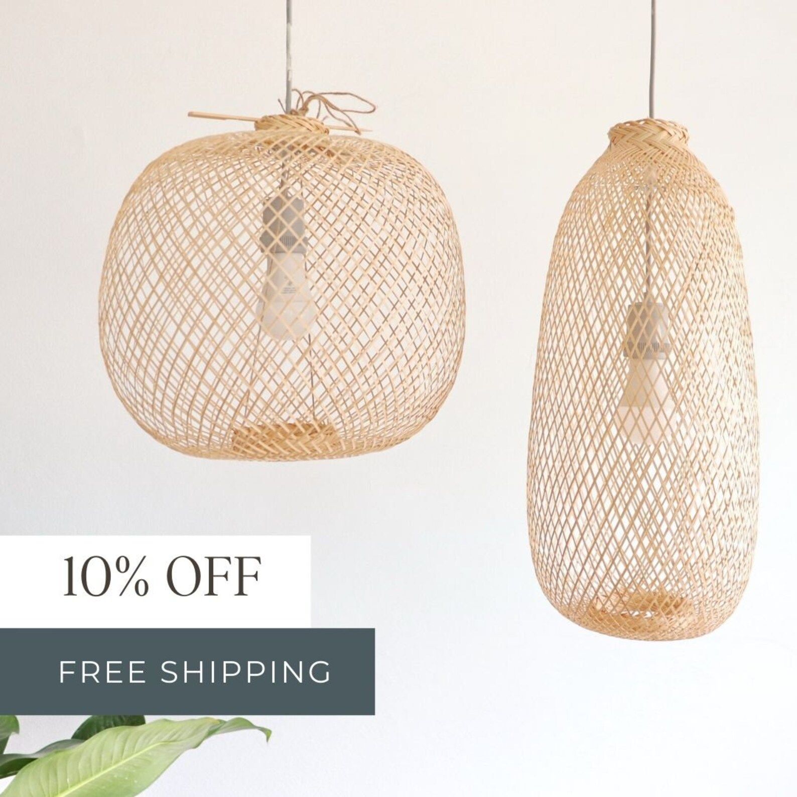 BAMBOO PENDANT LIGHT-Pendant light shade -Bamboo Lampshade-Lamp shade-wicker lamp-light lamp pend... | Etsy (US)
